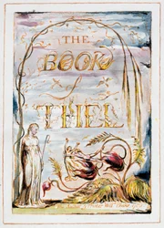 Il Libro di Thel (frontespizio)